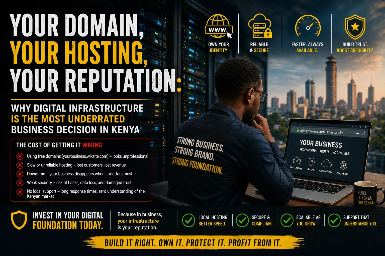 Your Domain, Your Hosting, Your Reputation